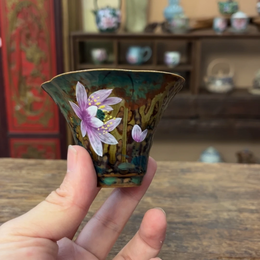 柴烧手工手绘陶瓷