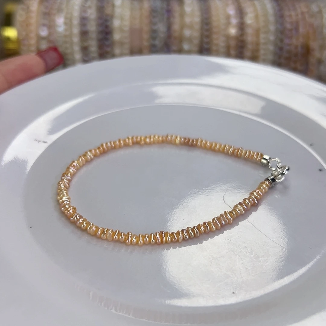 淡水珍珠手绳钛钢