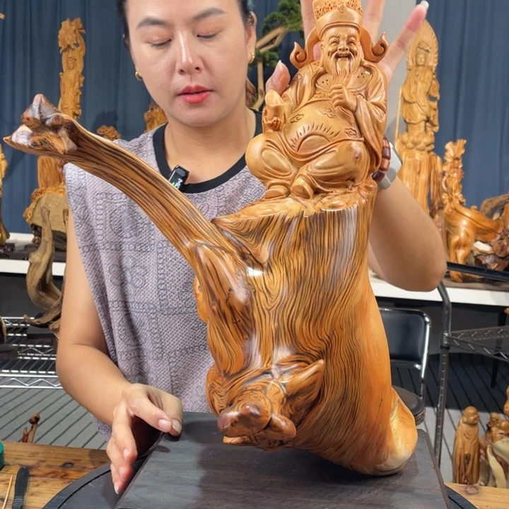 柏木(崖柏)随型摆件