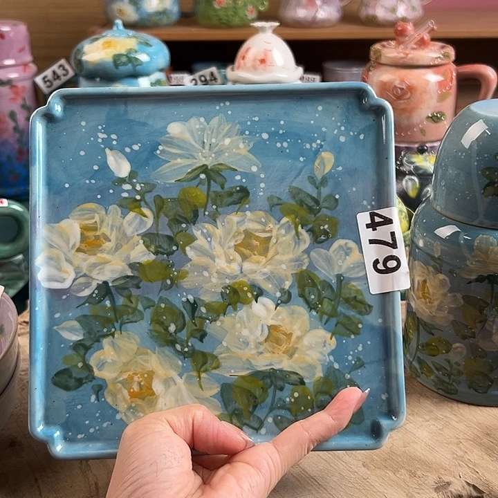景德镇陶瓷手绘作品479
