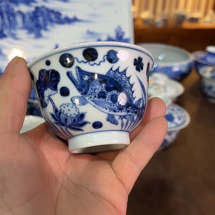錡镇堂手工手绘杯