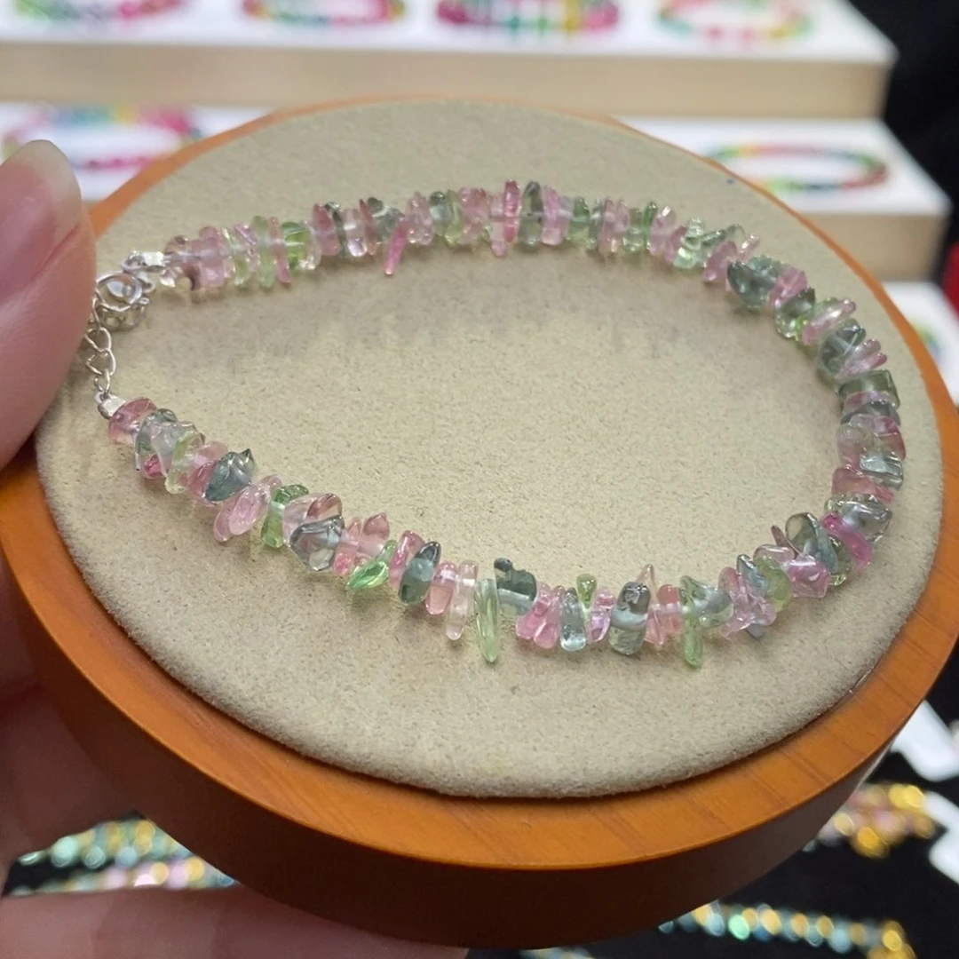 【闪购商品】碧玺手串未镶嵌两天看货期