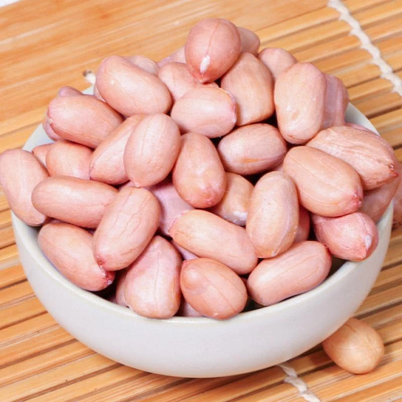 粉皮花生5斤新货农家自种白沙白皮花生榨油原料非带壳红皮花生仁