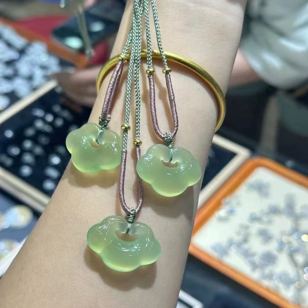 《抖音官方质检发货正品保真》纯天然祥云如意锁多样性发一个LX"