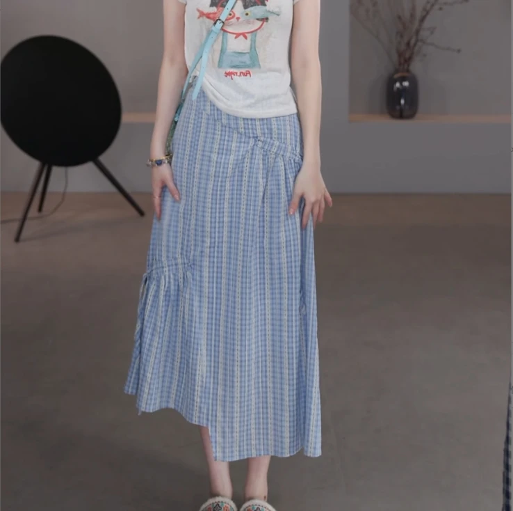 胖MM大码小众炸街高级感半身裙女2025夏季新款时尚百搭气质裙子夏