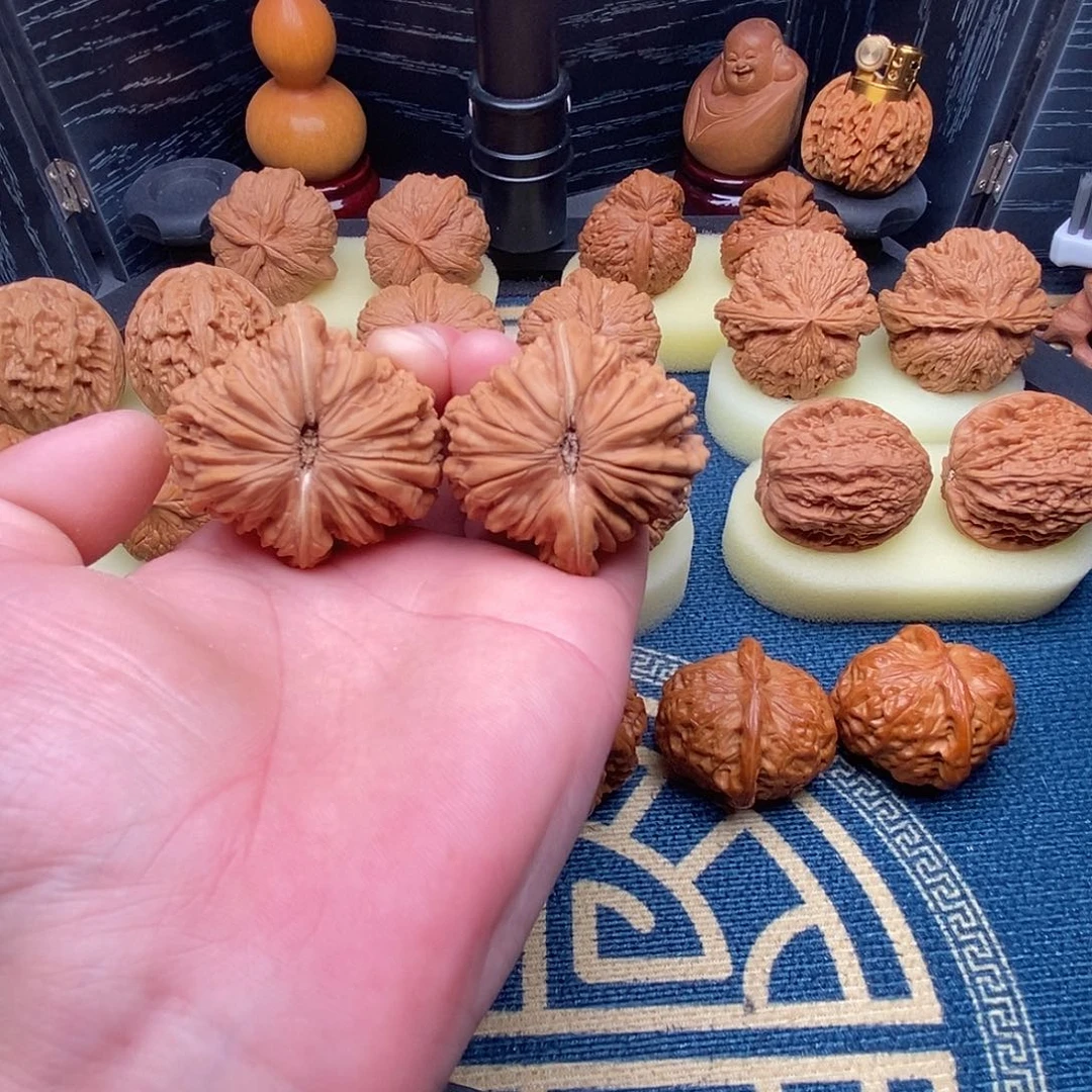 吊坠文玩核桃楼子44尺练手对