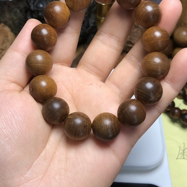 檀香木手串/手链用****6老山檀香1.5树头全品