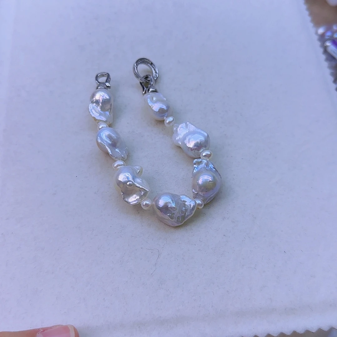 未镶嵌项链定制775淡水珍珠