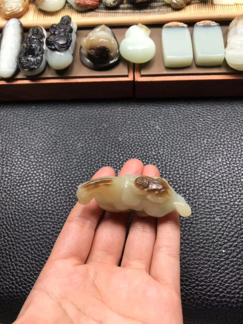 和田玉马，马上封侯，实物漂亮
