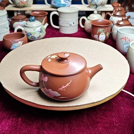 建水紫陶复烧茶壶全品11号