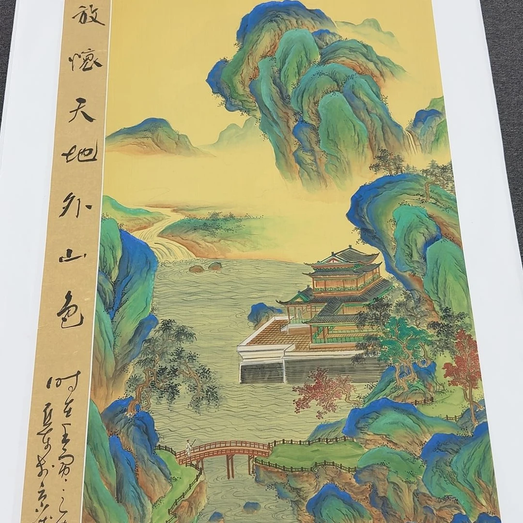 国画多次参加国内外大型
