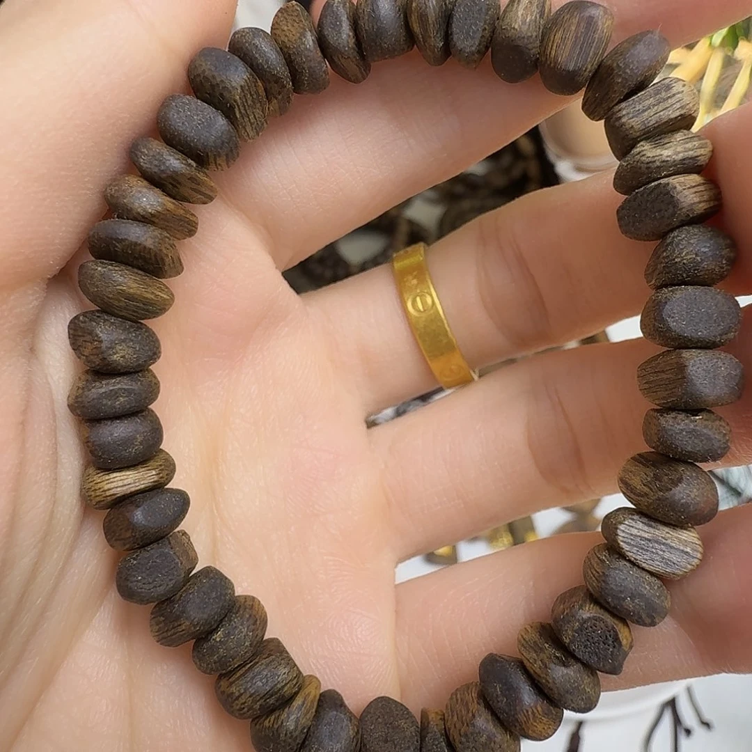 沉香沉香碎屑卡8沉水随型7克➕绿奇楠