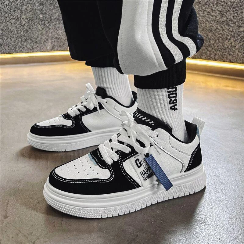 范哲萨儿童板鞋2025春秋季新款男童运动街舞鞋女童小白鞋中大童透