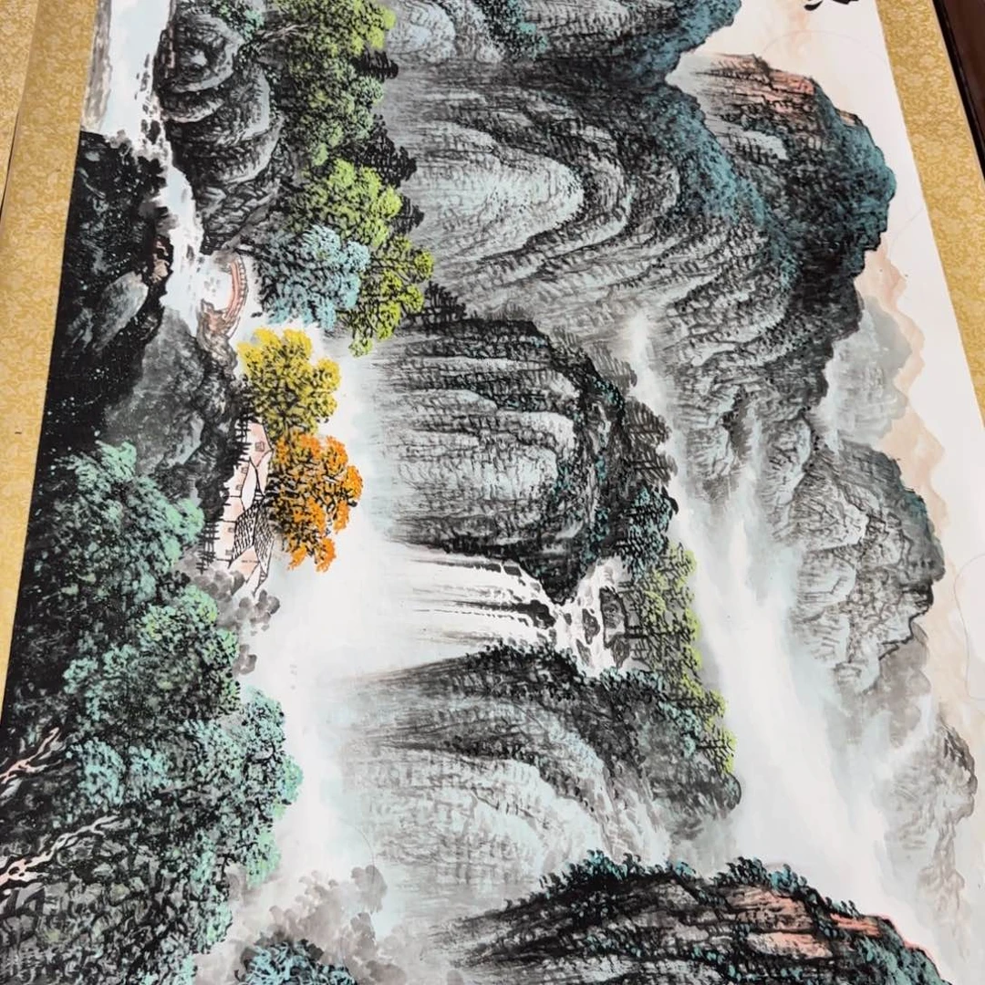 QC原创横山水作品！带证书！限购一单