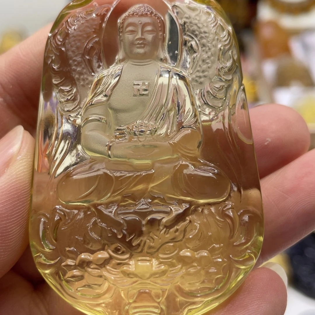 未镶嵌颈饰水晶定制