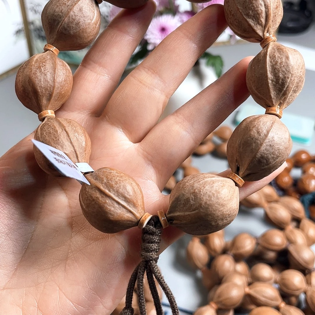 O***t橄榄核手串/手链21/27梅林铁核
