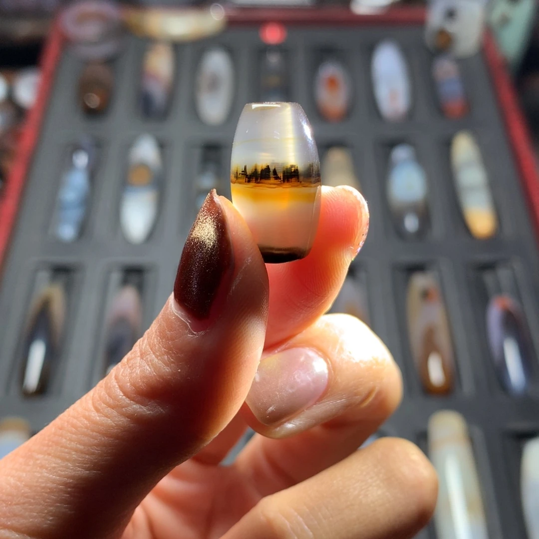 未镶嵌颈饰玛瑙/玉髓