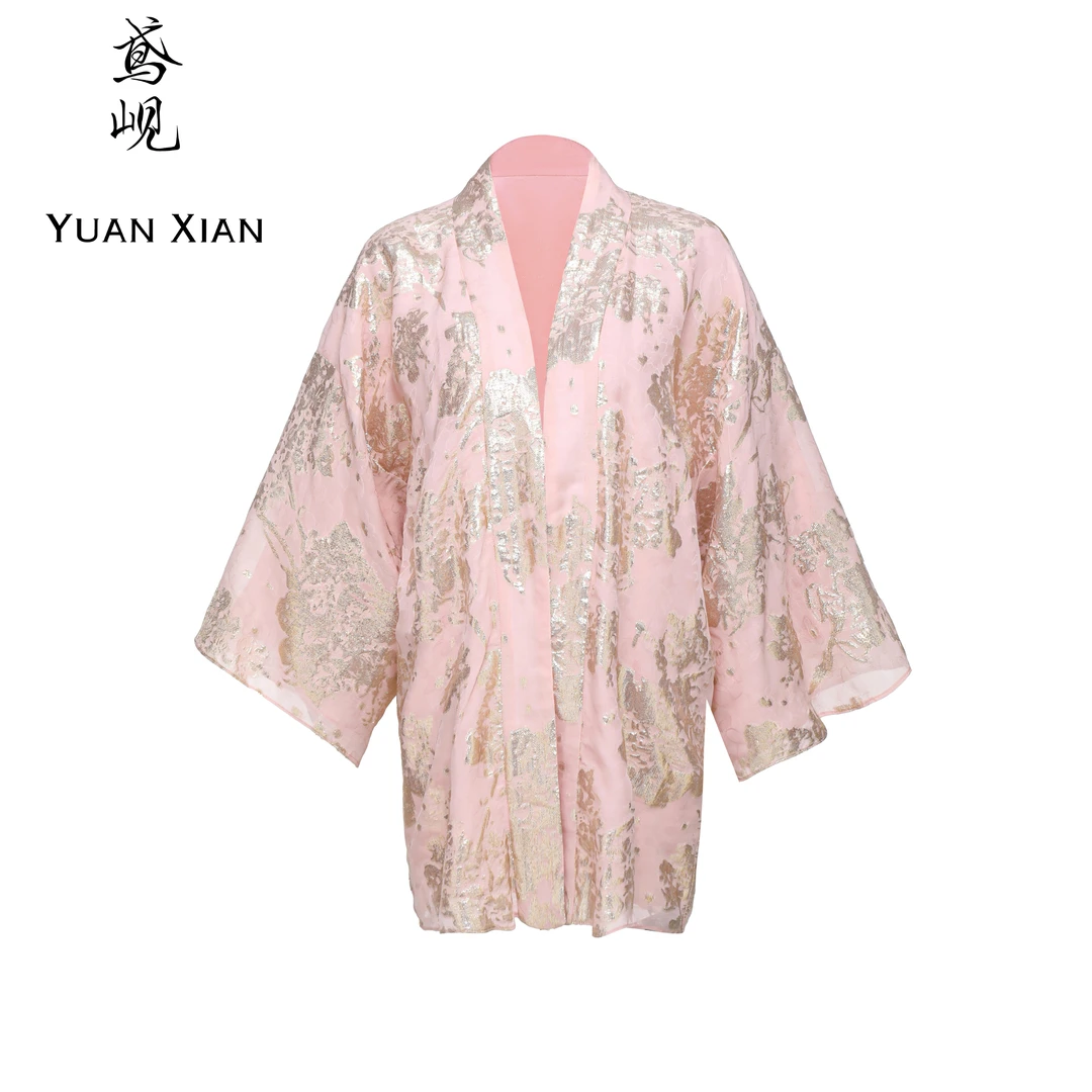 【鸢岘】弥花集-中式宽松斗篷披肩外套 YX05010414