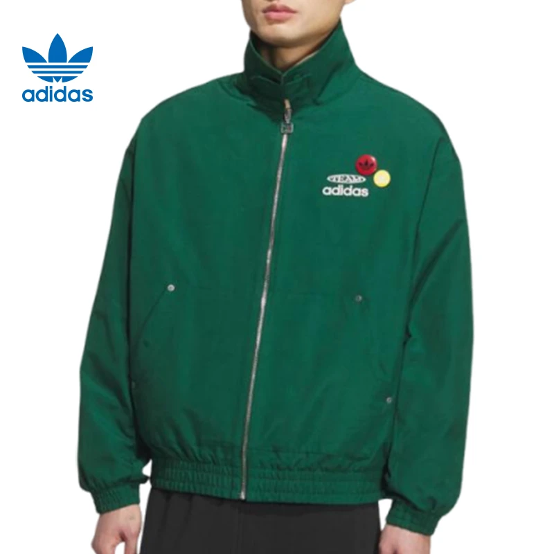 Adidas阿迪达斯三叶草男子运动休闲夹克外套KC0136