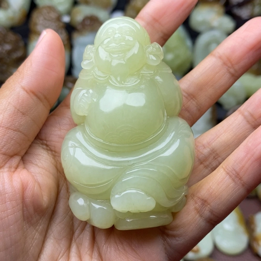 项链未镶嵌和田玉（糖玉）用****7