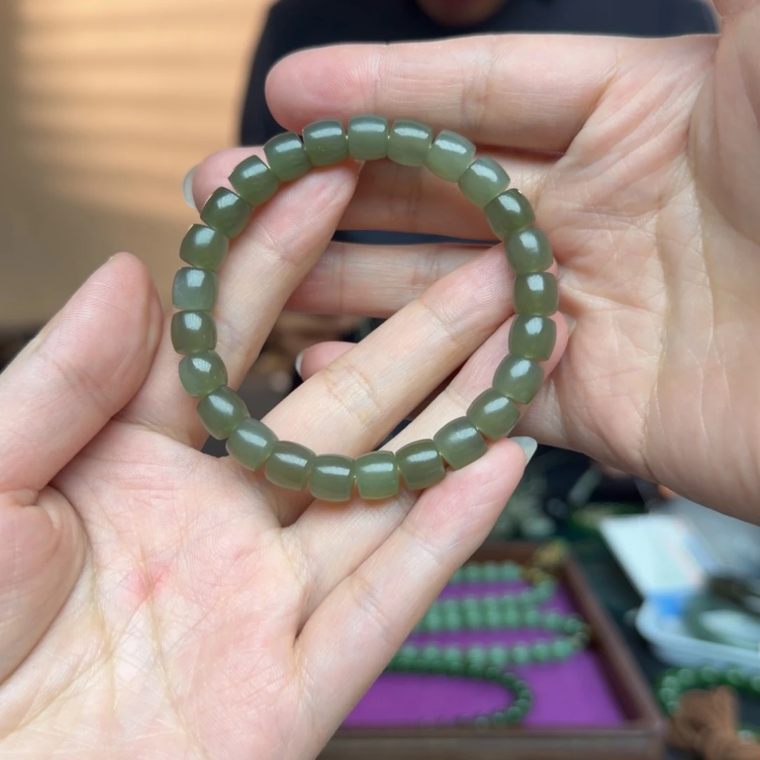 和田玉未镶嵌手链手串