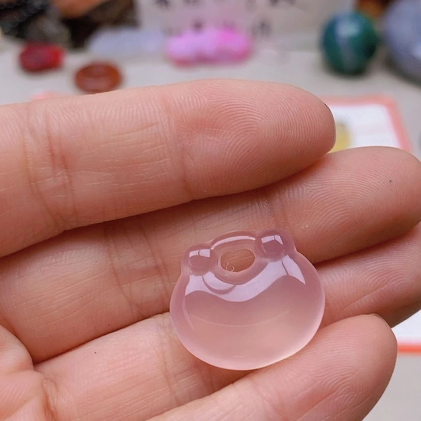 【闪购商品】未镶嵌玛瑙/玉髓珠宝半成品霸**头