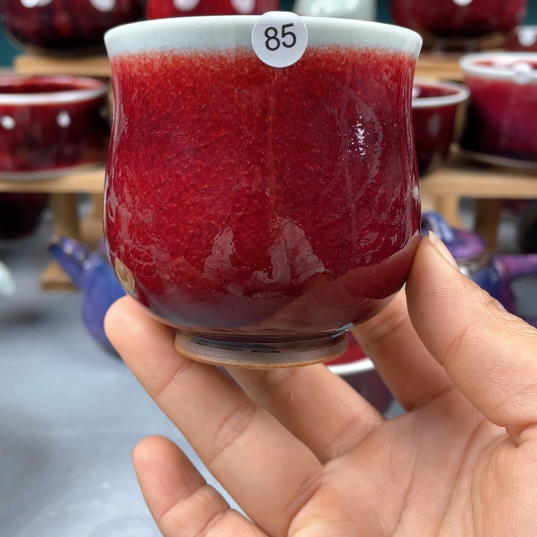 瓷片纯手工制作……微微瑕