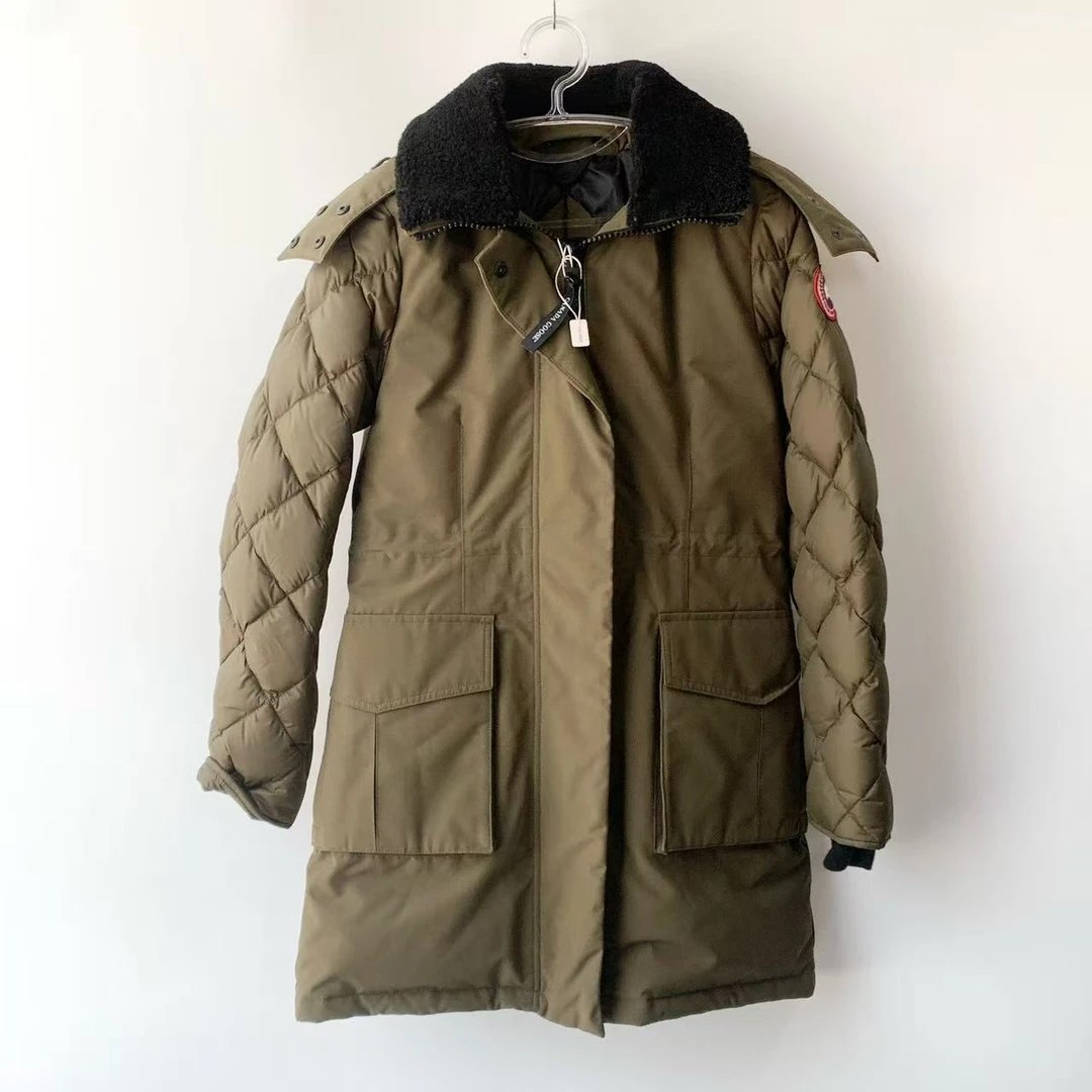 95新 CANADA GOOSE  安洁利严选羽绒服/yk1698
