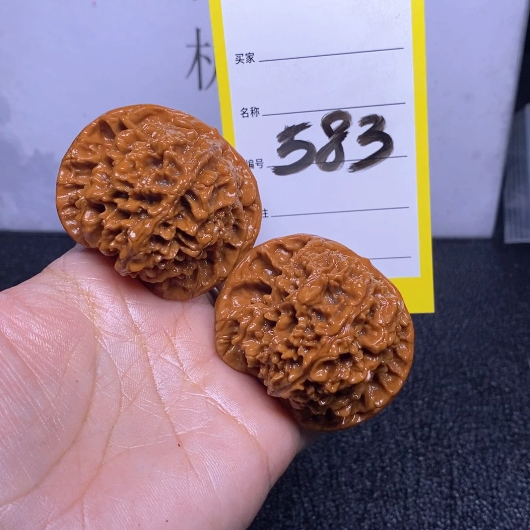 文玩核桃把件583/47大花