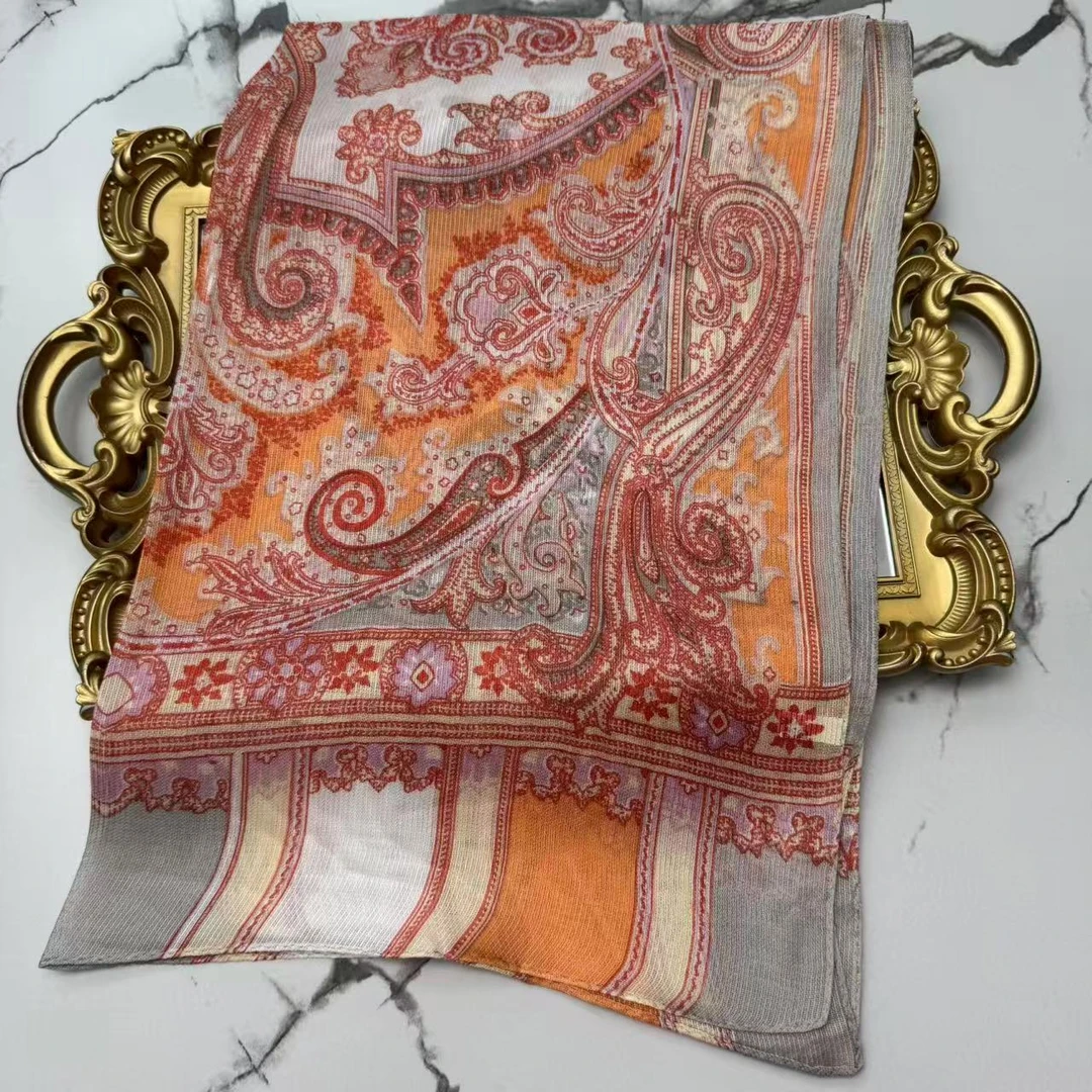 丝纡---- 特价多款西丽莎桑蚕丝165*50左右西丽莎长巾围巾披肩