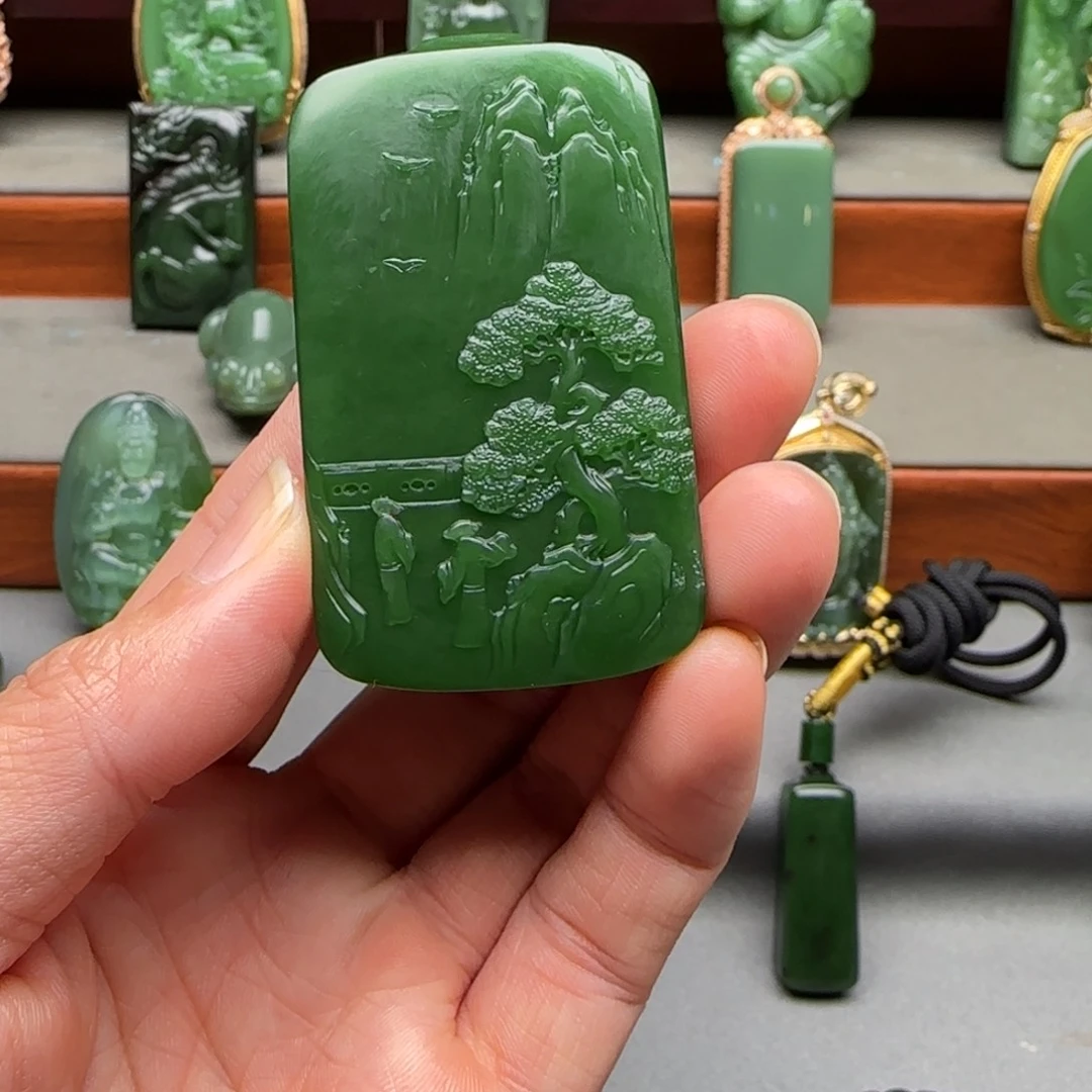 未镶嵌和田玉挂件