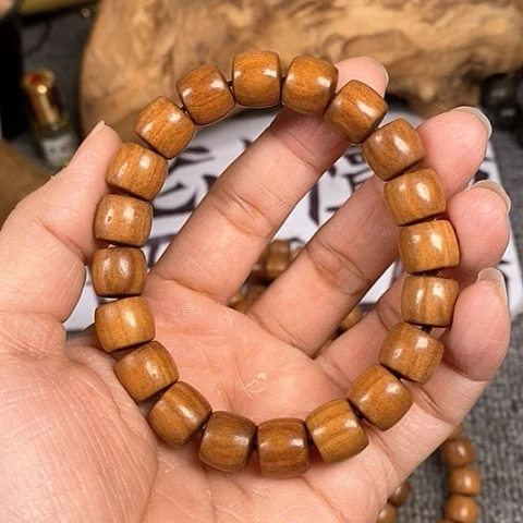 檀香木手串/手链老山檀香10/11直切沉水