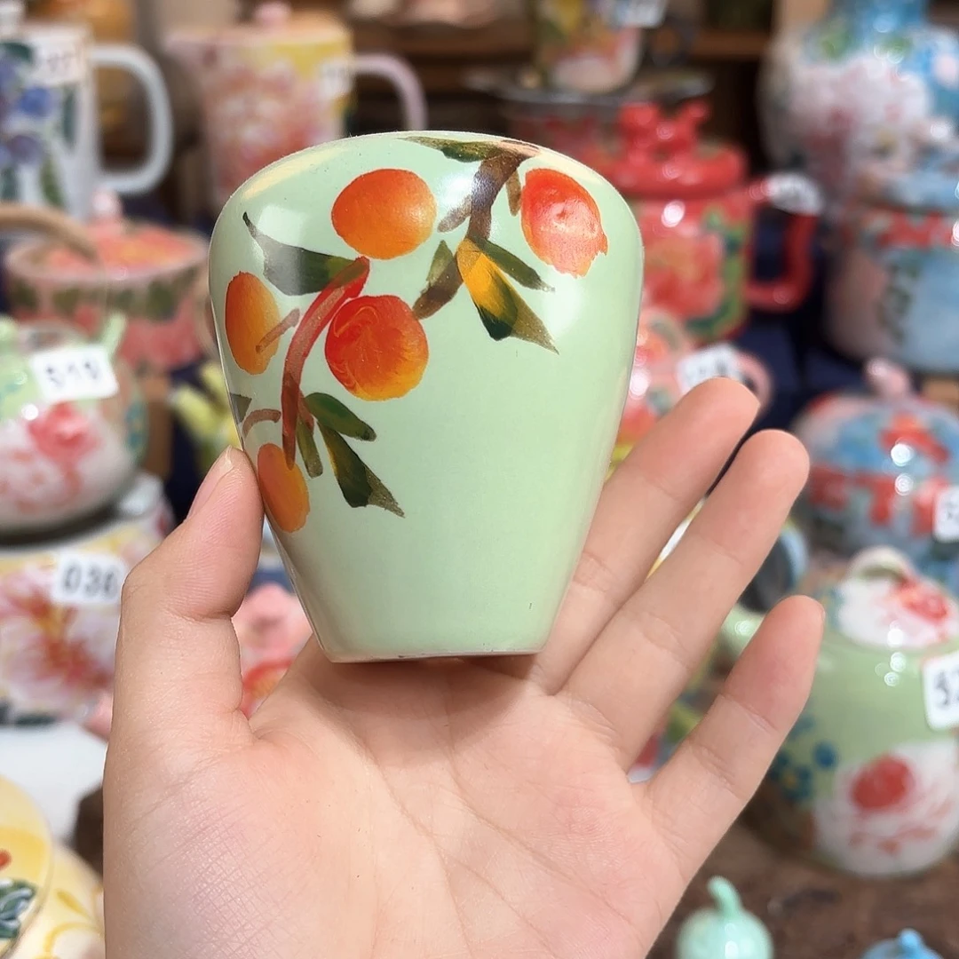 景德镇手绘高温釉下彩陶瓷茶具