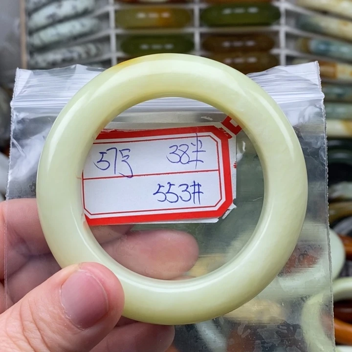 未镶嵌蛇纹石玉手绳