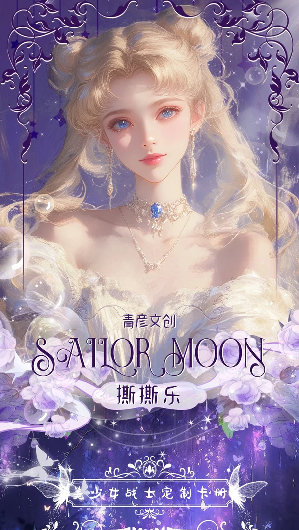 【伦很好吃单张】 青彦文创 美少女战士 撕撕乐 国卡二创 默认代拆