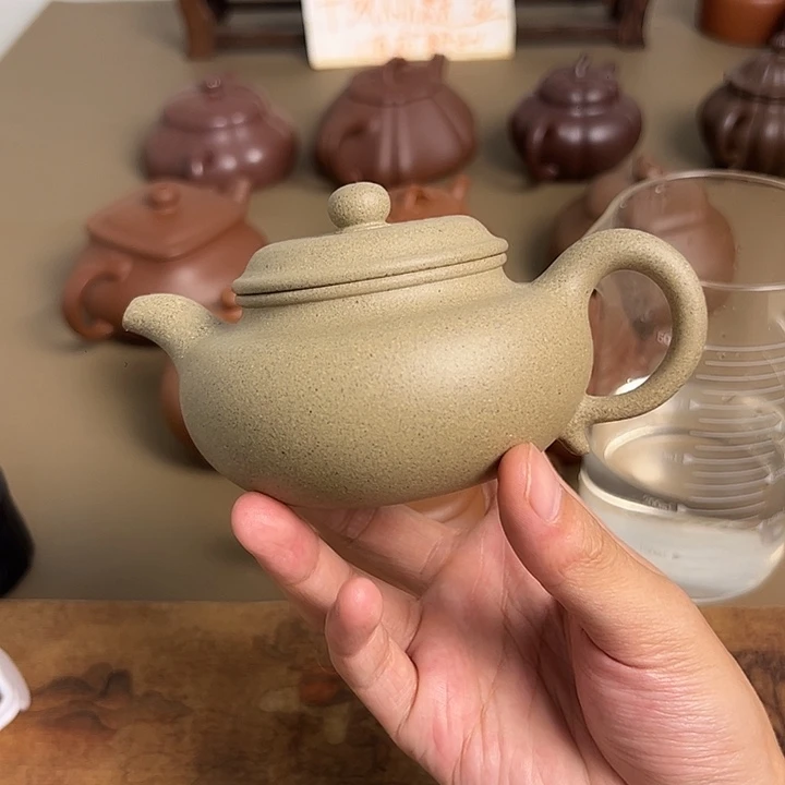 茶壶紫砂半手工 哈哈哈 200cc