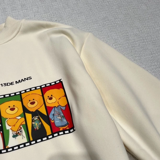 30505高端童装时尚百搭休闲圆领加绒卫衣A8-3-2