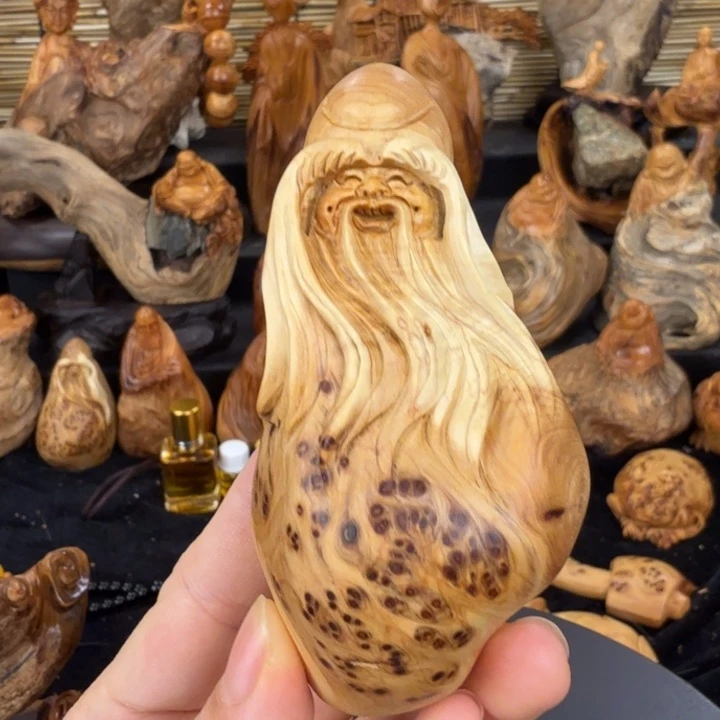 城***虹柏木（崖柏）手把件