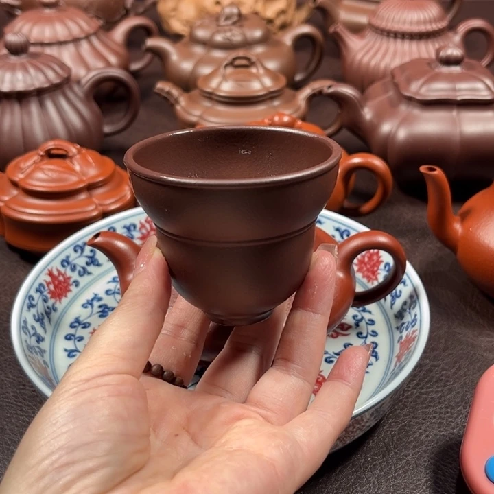 茶壶紫砂原矿紫泥100毫升