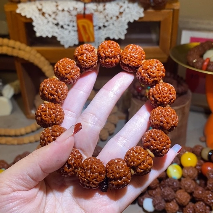 金刚菩提手串195玉华安娜籽毕业款一物