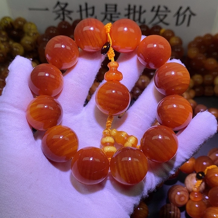 松木（琥珀木）手串/手链2.1 包浆高货