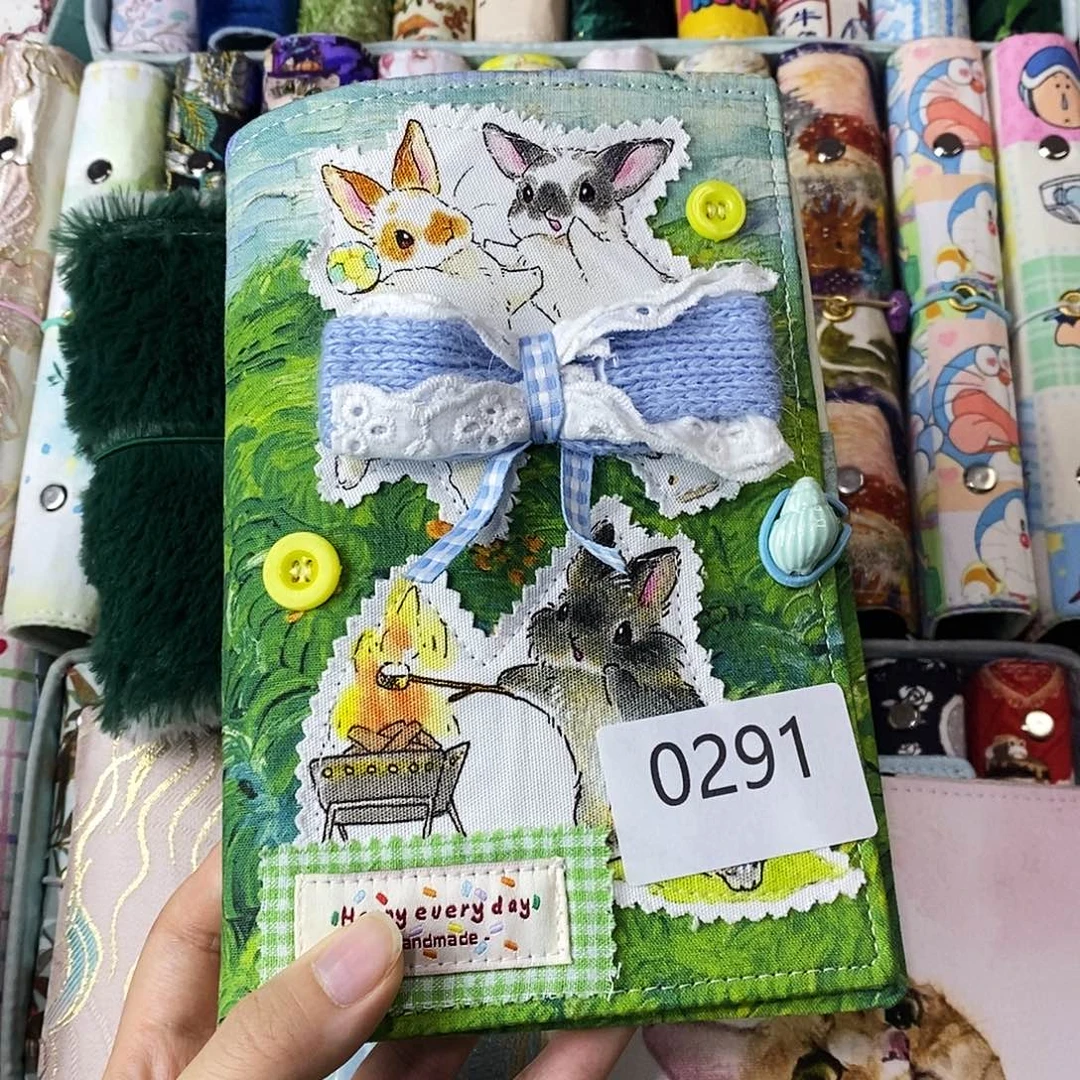 织绣A6 活页不加纸0291