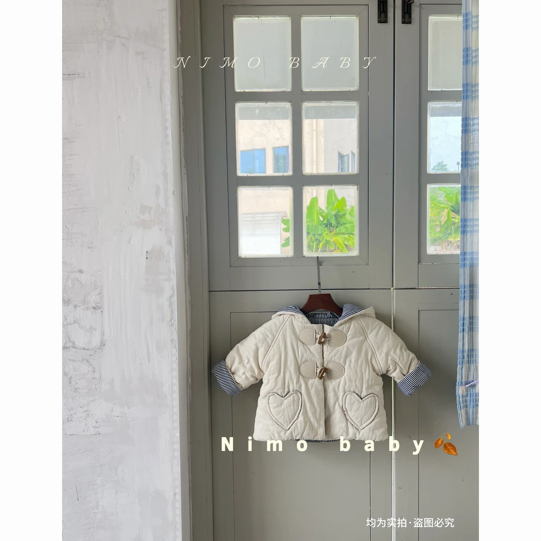 NIMO【彼得兔】韩版秋款宝宝经典款时尚复古可爱休闲兔子棉服