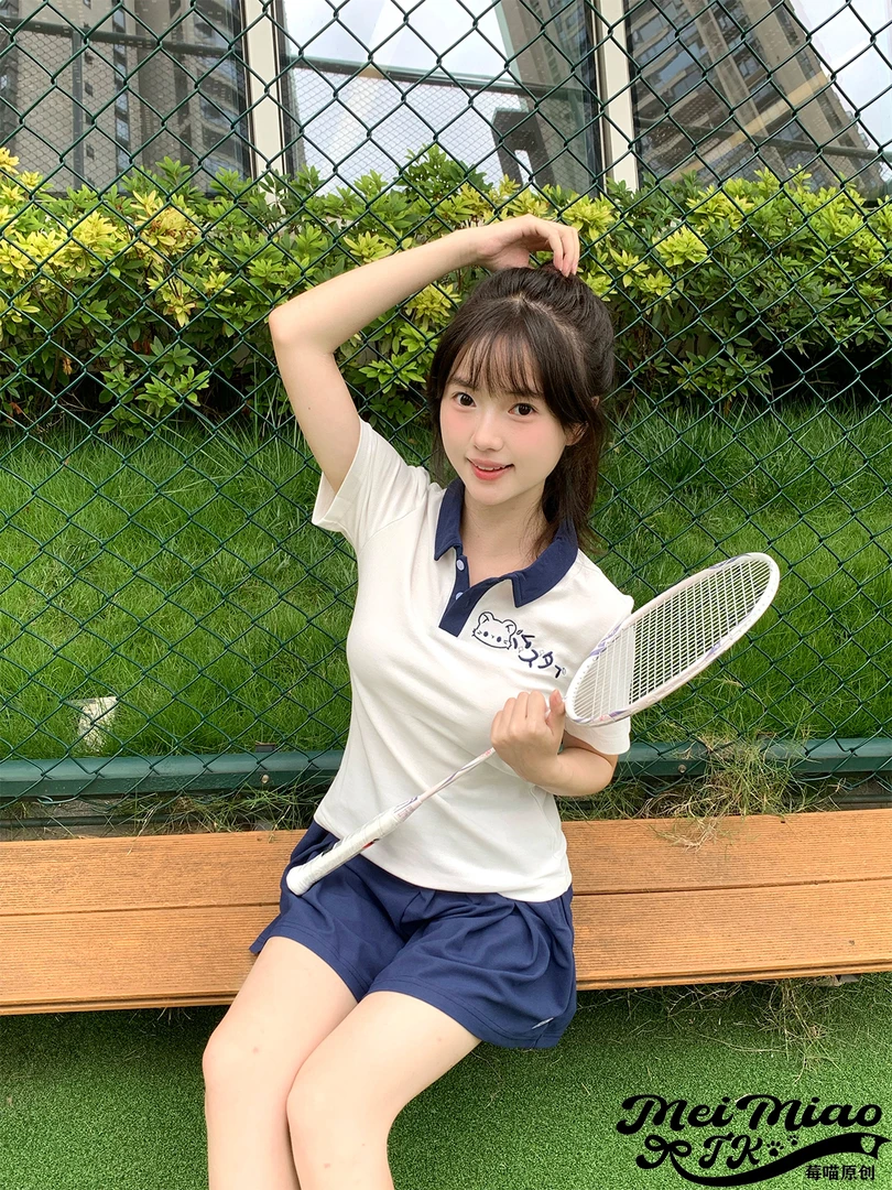 【汽水团子】莓喵jk原创正版套装女生体操服jk运动套装夏季穿搭套装