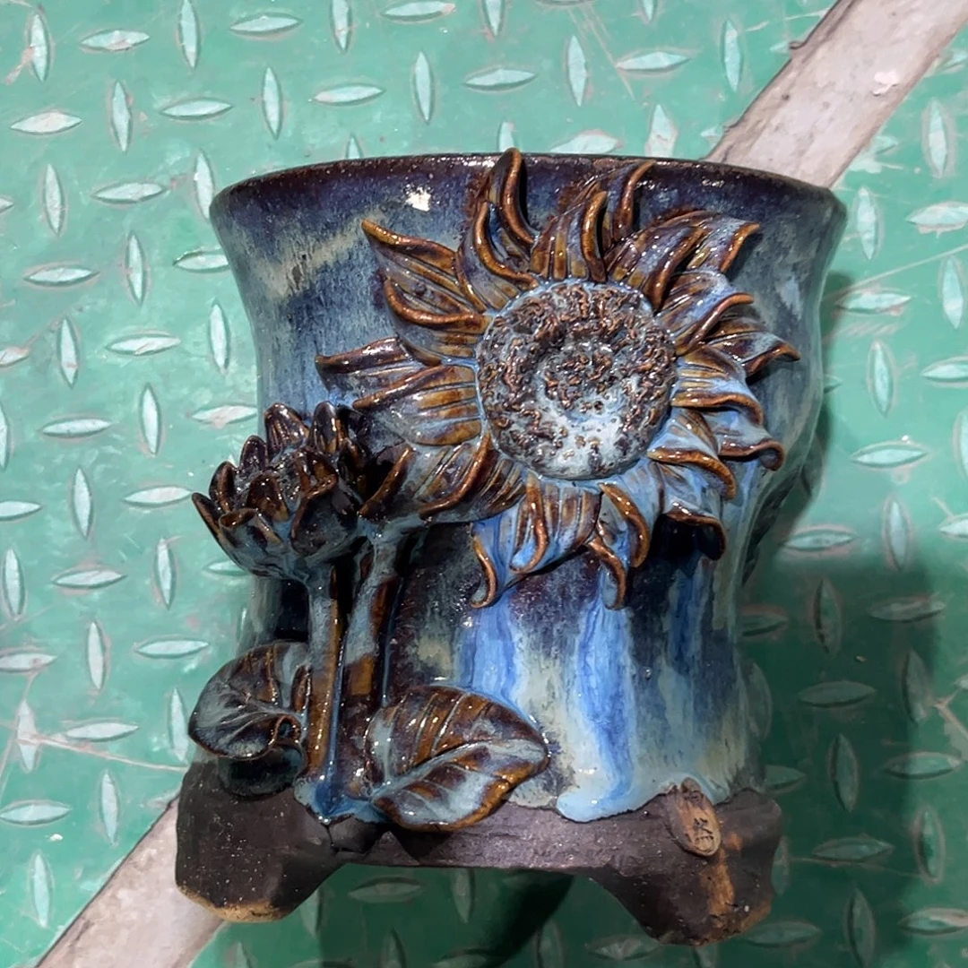 2 号陶然花器多肉植物手工花盆