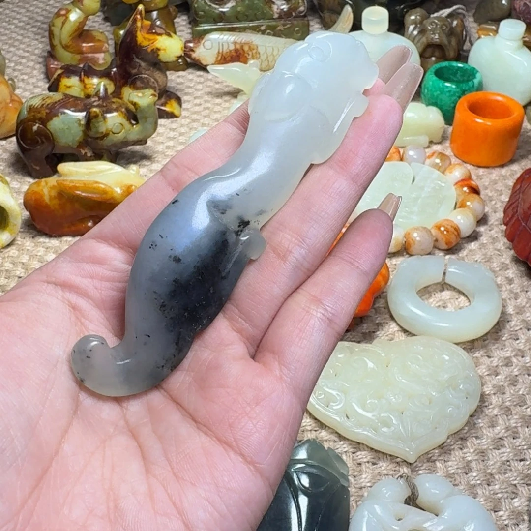 白玉菩提吊坠挂件