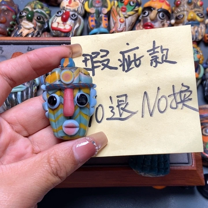 玻璃颈饰印度尼西亚微瑕no退换33