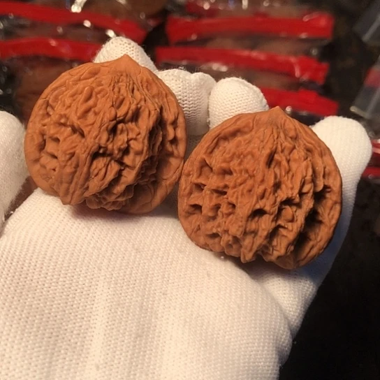 文玩核桃把件虎头41