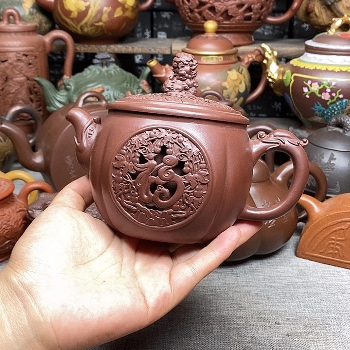 茶壶紫砂宜兴紫砂壶全手工