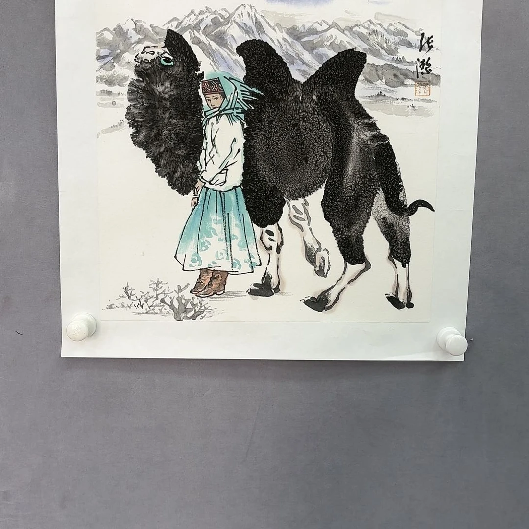 国画亲笔手绘原创